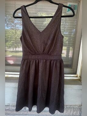 One Clothing V-Neck Sleeveless Black Dress Size Medium